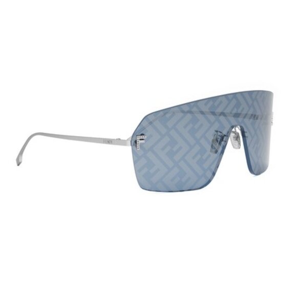 NEW FENDI BLUE SHIELD SUNGLASSES, FENDI FE4121US 16V - Picture 3 of 4